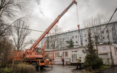 Rozładunek agregatu prądotwórczego