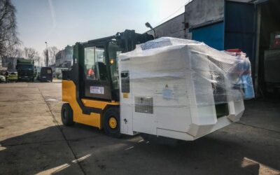 Obrabiarka: transport i ustawianie w hali