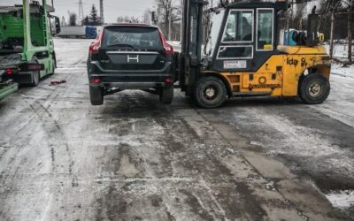Śnieg w lecie i przeładunki lawet