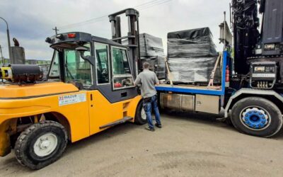 Transport i załadunek maszyn drukarskich