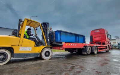 Rozładunek Załadunek Przeładunek Transport Przenoszenie Przestawianie Relokacje maszyn i urządzeń ciężkich Kraków Wózek widłowy Wynajem Usługi