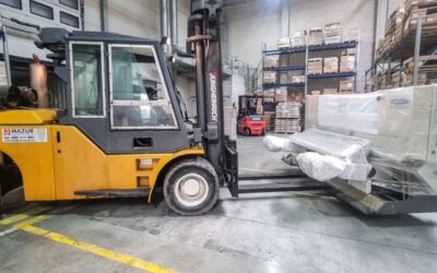 Kraków Mazur wózki widłowe Transport maszyn i urządzeń ciężkich Relokacje przemysłowe Wynajem wózków widłowych