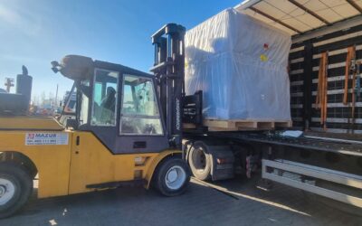 Kraków i Małopolska Relokacje Przenoszenie Przestawianie Załadunek Rozładunek towarów wielkogabarytowych Maszyn Urządzeń Wózki widłowe Mazur