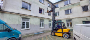 Wózek widłowy Yale 3,5 t.