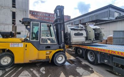 Relokacje przemysłowe Przewożenie Przenoszenie Przestawianie Ustawianie Transport Załadunki Rozładunki maszyn i urządzeń ciężkich Wózki widłowe Kraków