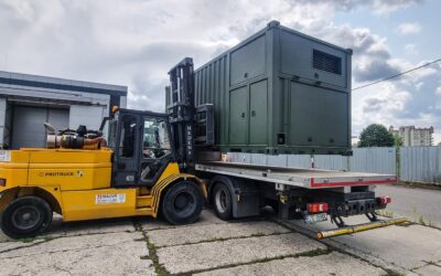 Mazur Wózki widłowe Kraków Małopolska Załadunek Rozładunek Transport towarów ciężkich i wielkogabarytowych